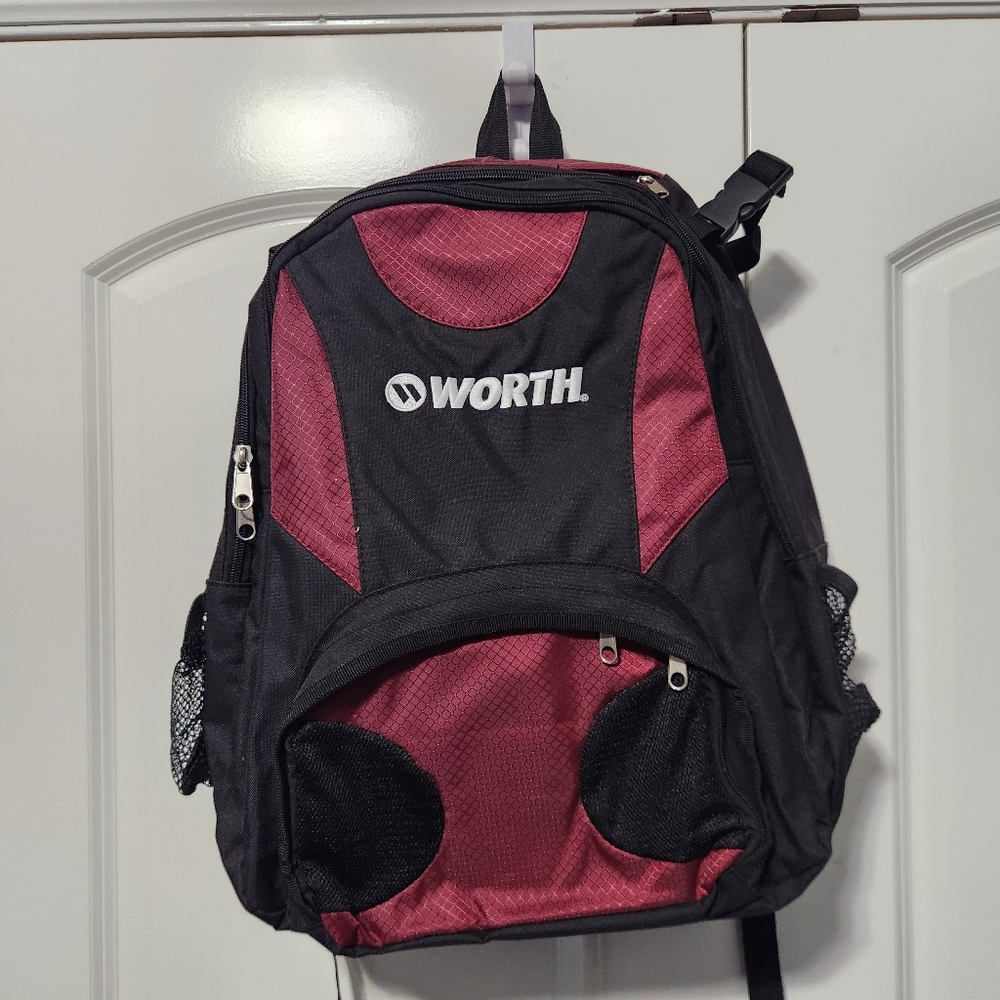Worth Baseball Softball Fastpitch Backpack Maroon